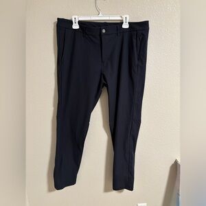 lululemon athletica men’s ABC slim fit trousers size 38